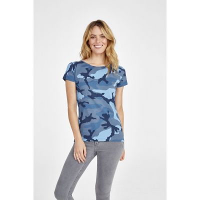 Футболка женская Camo Women 150 камуфляж-3
