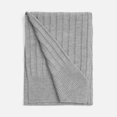 Шарф Bellish, светло-серый меланж-2