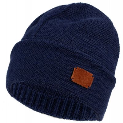 Шапка Greta, темно-синяя-0