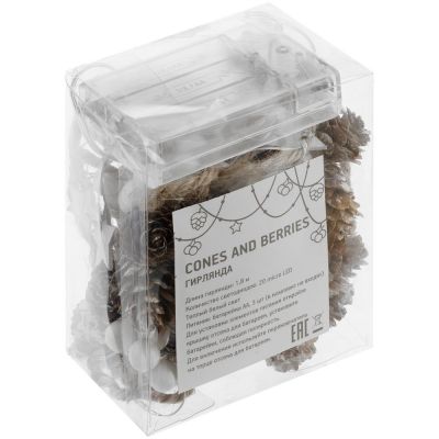 Светодиодная гирлянда Cones and Berries-3