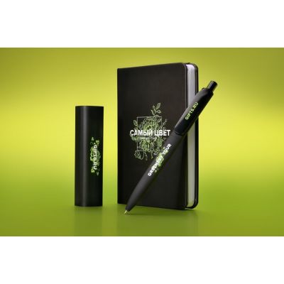 Ручка шариковая Prodir DS8 PRR-T Soft Touch, черная-4