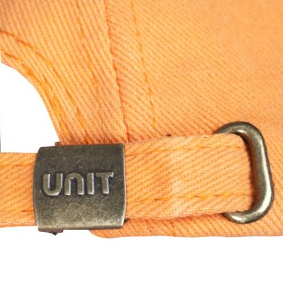 Бейсболка Unit Trendy, оранжевая с серым-1