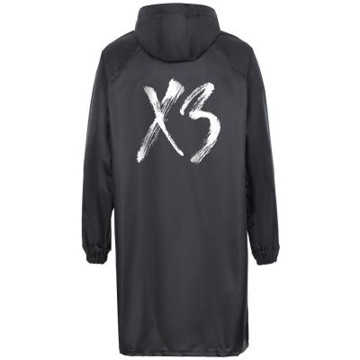 Дождевик с карманами «ХЗ», черный-5