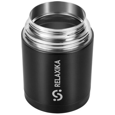 Термос для еды Relaxika 700, черный-3