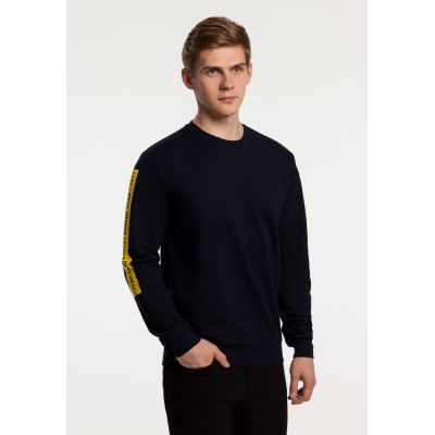 Толстовка «Откуда надо растут», темно-синяя-4