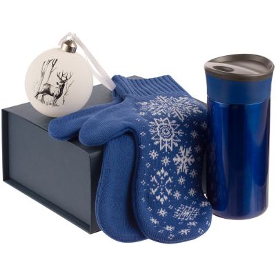 Коробка Eco Style, синяя-2