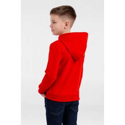 Толстовка с капюшоном детская Kirenga Kids, красная-4