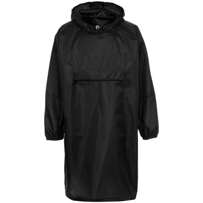 Дождевик-анорак Alatau, черный, единый размер-0