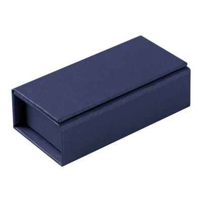 Коробочка под флешку Cocktail, синяя-0