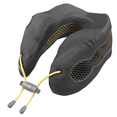 Подушка под шею для путешествий Evolution Cool, серая-1