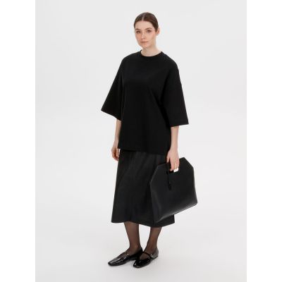 Футболка оверсайз Big Boss, черная-8