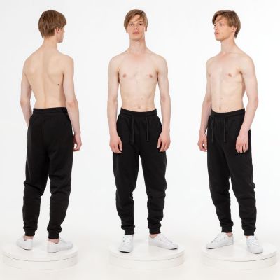 Джоггеры J2, черные-4