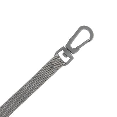 Застежка-карабин Snap Hook, S, серая-3