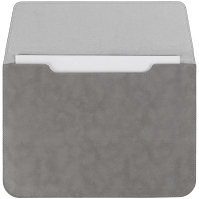 Чехол для ноутбука Nubuk, светло-серый-4