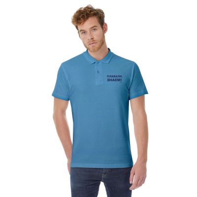 Рубашка поло «Плавали, знаем», бирюзовая-0