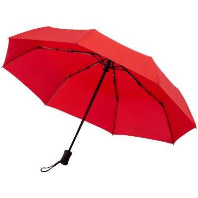 Зонт складной Monsoon, красный-1