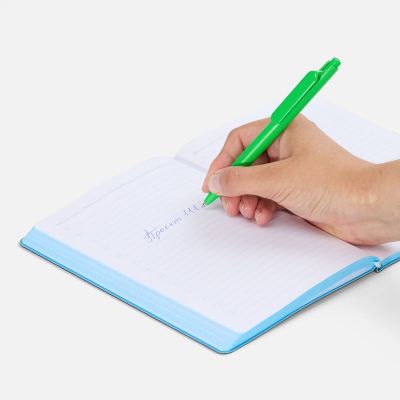 Ручка шариковая Prodir DS11 PMP, зеленая-5