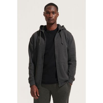 Толстовка унисекс Carter, черная-3