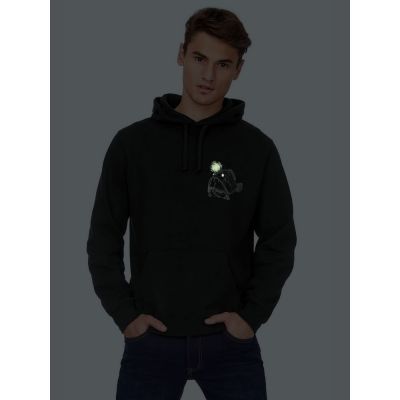 Худи «Морской черт» со светящимся принтом, черное-2