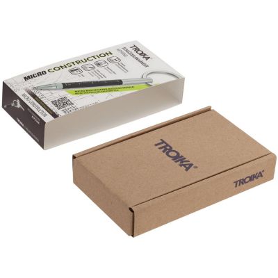 Ручка-брелок Construction Micro, черный-7