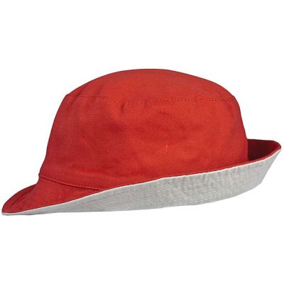 Панама Unit Summer двусторонняя, красная с серым-0