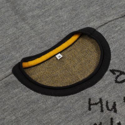 Джемпер «Цитаты. Хармс. Работа», серый-6