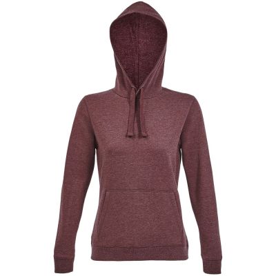 Толстовка женская Spencer Women, бордовый меланж-0