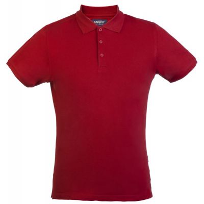 Рубашка поло стретч мужская Eagle, красная-0