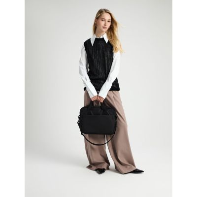 Сумка для ноутбука Delegate, черная-6