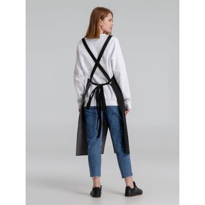 Фартук Picante, черный со светло-серым-5