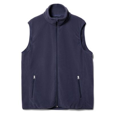 Жилет флисовый унисекс Nesse, темно-синий-0