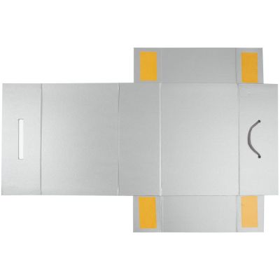 Коробка самосборная Selfmade, серебристая-3