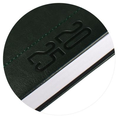Ежедневник Baza, датированный, зеленый-1
