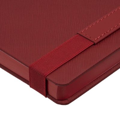 Ежедневник Peel, недатированный, красный-4