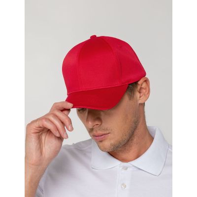 Бейсболка Harris, красная-6