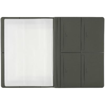 Папка для хранения документов Devon Maxi, серая-3