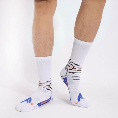 Набор из 2 пар термоносков Monterno Sport с рисунком, черный и белый-4