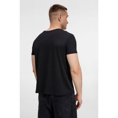 Футболка унисекс Senti, черная-8