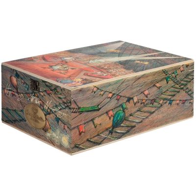 Набор из 3 елочных игрушек Circus Collection: фокусник, силач и лев-9