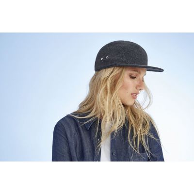 Бейсболка Baldwin, синий меланж-3