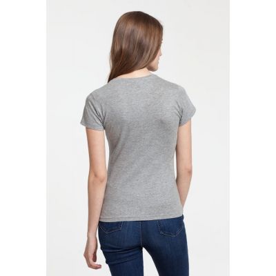 Футболка женская «Жажда жизни», серый меланж-5