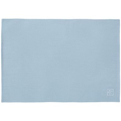 Набор Feast Mist: сервировочная салфетка и куверт, серо-голубой-3