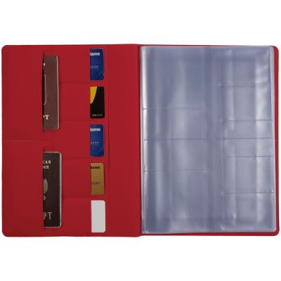 Папка для хранения документов Devon Maxi, красная-0
