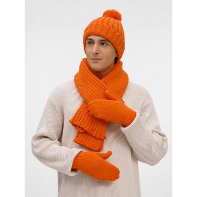 Варежки HappyGo, оранжевые-1