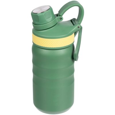 Термобутылка Fujisan 2.0 без логотипа, зеленая-6