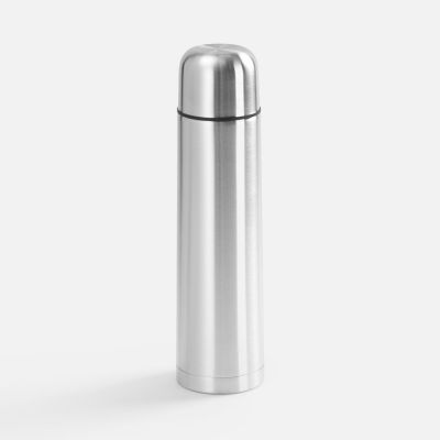 Термос Plain 1000, ver.2, серебристый-1