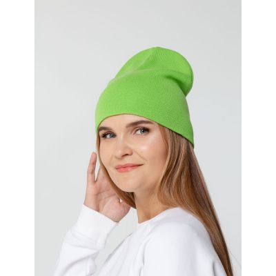 Шапка Tube Top, зеленая (салатовая)-3