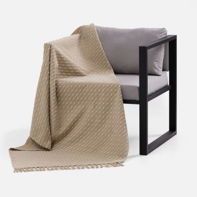 Плед Shimla, бежевый-4