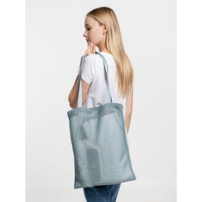 Шопер Verkko, серо-голубой-5
