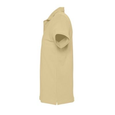 Рубашка поло мужская Spring 210, бежевая-2